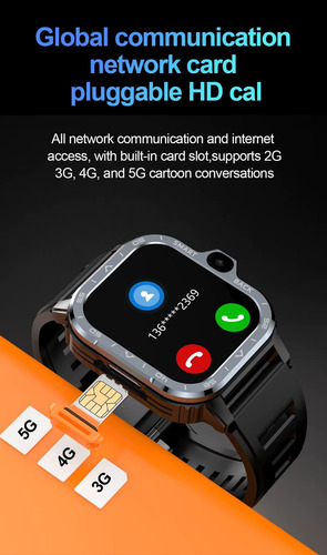 Smartwatch Con Tarjeta Sim Android/ Gps /wifi / Cámara Dual