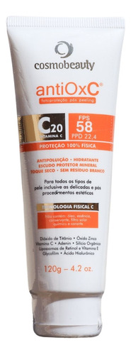 Cosmobeauty Filtro Solar Antiox C Fps 58 Ppd 22 120g