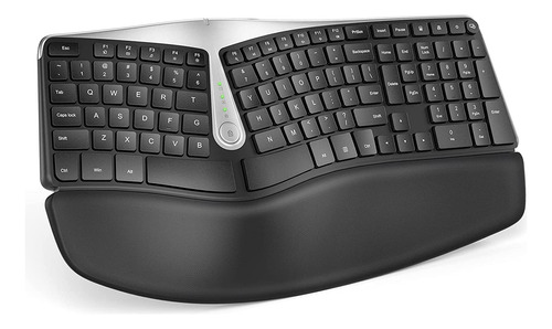 Teclado Ergonomico Inalambrico Nulea, Teclado Dividido De...