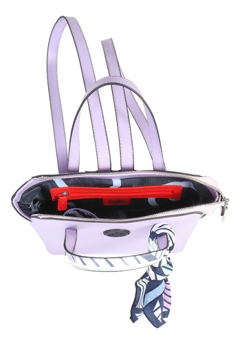 Mochila Para Mujer 3blni22249 Con Mascada Mediana Cloe