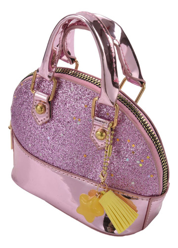 Bolso Bandolera Princess Para Niñas Pequeñas Con Lentejuelas