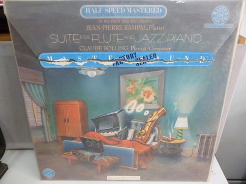 Claude Bolling Suite For Flute Vinilo Americano Half Speed 
