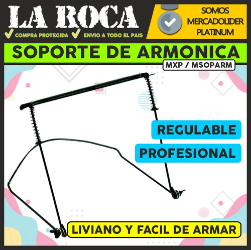 Imagen 3 de 10 de Soporte Para Armonica