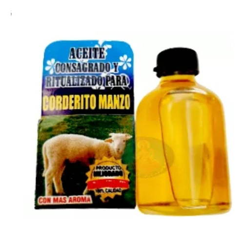 Corderito Manso Aceite Consagrado Y Ritualizado  - Dominar