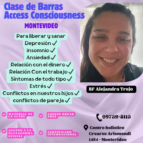 Clase Oficial De  Barras De Access Consciousness 