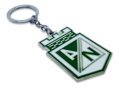 Llavero Atlético Nacional Escudo Metálico Fútbol Colombiano