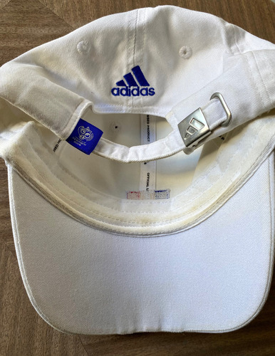 Gorra Adidas Francia World Cup Alemania 2006. Original. Blanco Unico Lisa (Usado)
