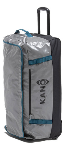 Bolso De Viaje Con Ruedas Kano Outdoor Camping 100l Negro Color Gris