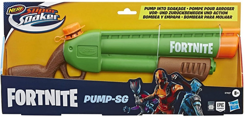 Nerf Fortnite Pump Sg Juguetes De Agua Hasbro Original