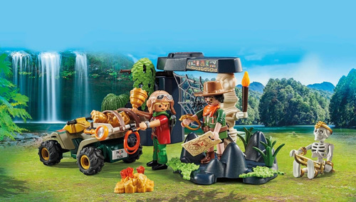 Juego Playmobil Sports & Action Buscadores De Tesoros Jungla 72 Playmobil
