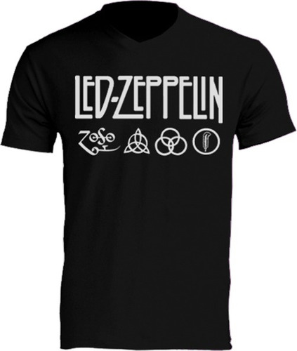 Led Zeppelin Playeras Para Hombre Y Mujer C3