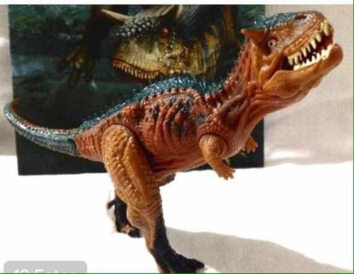 Kit 3 Dinossauros - Carnotauro + Anquilossauro + Iguanodon