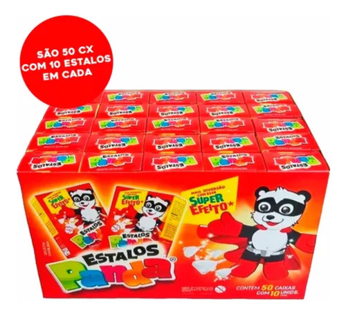 Estalinho De Festa Junina Biribinha 50 Cx C/ 10 Bombinhas