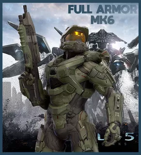 Kit Completo De Halo 5 Para Cosplay