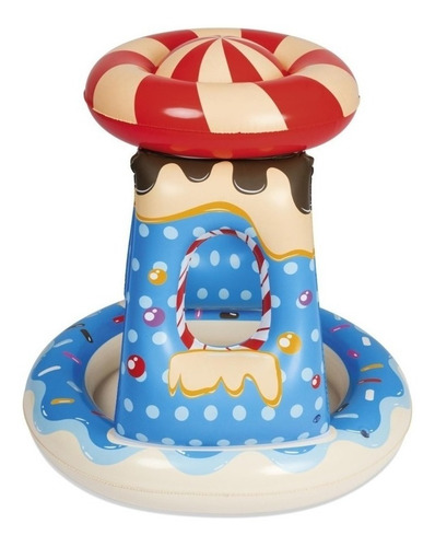 Imagen 3 de 7 de Pileta Bestway Para Bebes Candy 91 X 91 X 89 Cm Jeg 52270