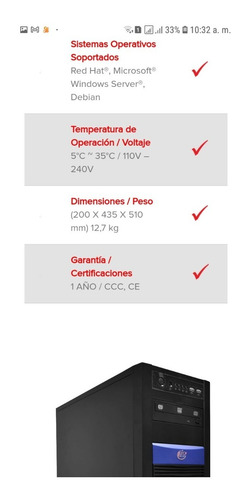 Imagen 4 de 8 de Vendo Servidor Disco Duro 2 Teras Memoria 8gb
