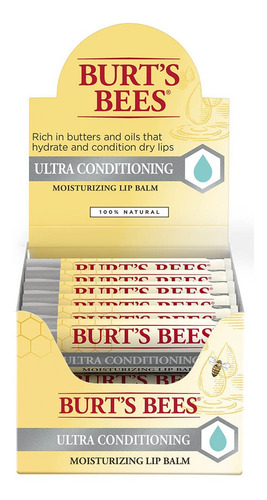 Bálsamo Labial Burts Bees Ultra Conditioning Lipbalm X12