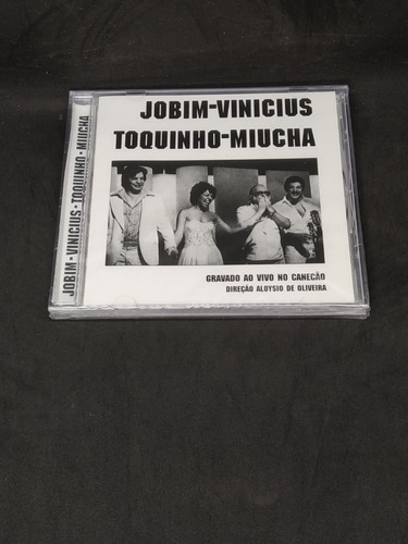 Cd  Jobim-vinicius-toquinho-miucha  Ao Vivo     Supercultura