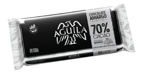 Tableta Chocolate Aguila Al 70% X 150 Gr - Lollipop