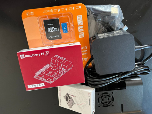 Rasberry Pi 5 16b De Ram Micro Sd 64 Gb (Usado)