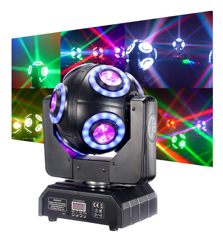 En Movimiento Luces De Escenario Con Halo Beam 8x15w Led