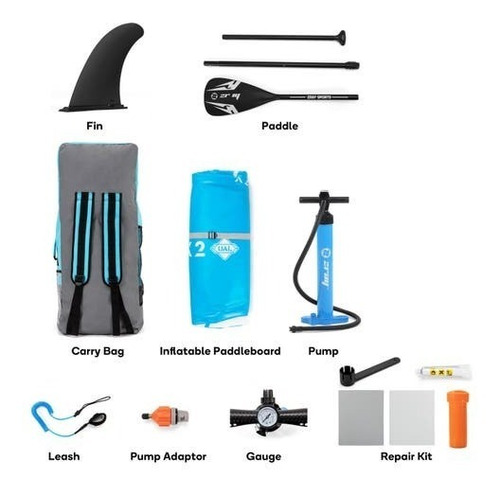 Tabla Sup Zray X5 - 13 Pulgadas Tecnologia Drop Stich 2 Per.