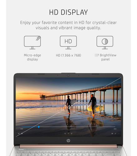 Computadora Portátil 14, Intel Celeron N4020, 4gb Ram, 64gb,