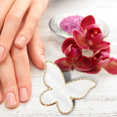 // 4 Anillos De Paleta Para Decoración De Uñas, Herramienta