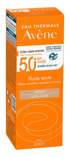 Avène Fluido Protector Solar Con Color Fps50+ 50ml