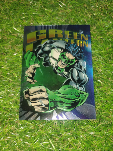 Cv Green Lantern Skybox Chrome Hard Hitters 1995 Dc Comics