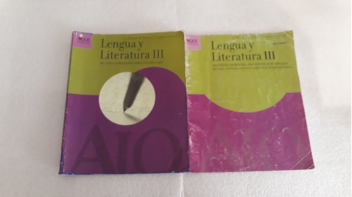 Lengua Y Literatura 3 Con Ficha (aique) Muy Buen Estado 