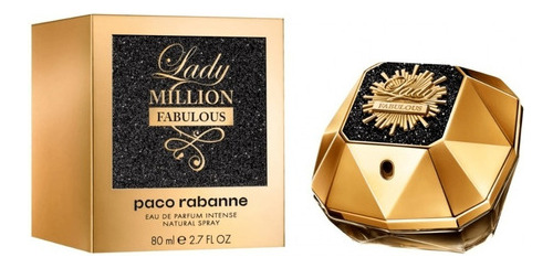 Paco Rabanne Lady Million Fabulous Perfume Mujer Edp 80ml