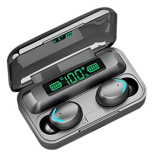 Fone Ouvido In-ear Gamer Sem Fio Tws F9-5 Bth-f9-5 Preto Cor
