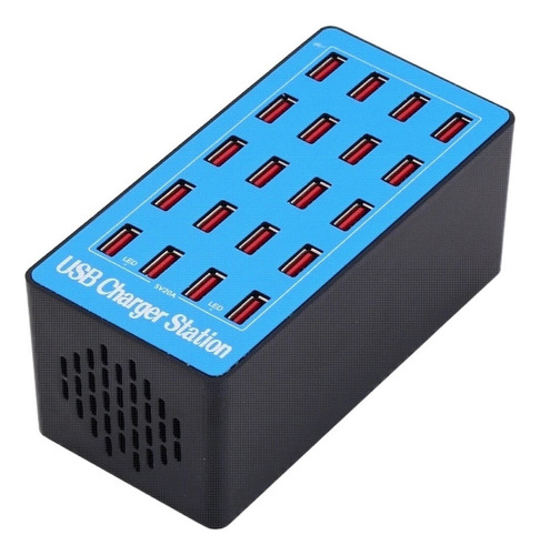 100w Multi 20 Puertos Cargador Usb Cargador Rápido Carga De