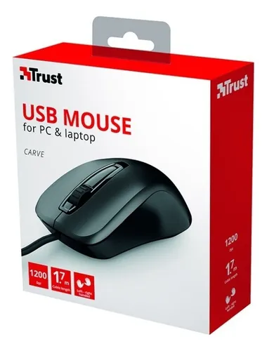 Mouse Trust Carve Wired