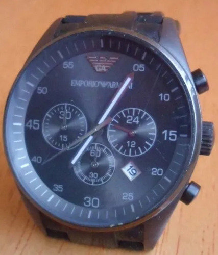 Original & Raro Relógio Emporio Armani Cronógrafo