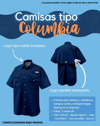 Camisas Columbia