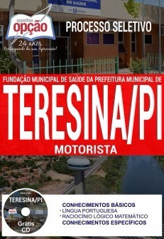 Apostila Digital Prefeitura De Teresina 2017 Motorista