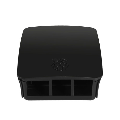Case Oficial Preta Para Raspberry Pi 3 Model B E B+