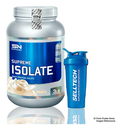 Proteína Supreme Nutrition Supreme Isolate 3lb Vainilla