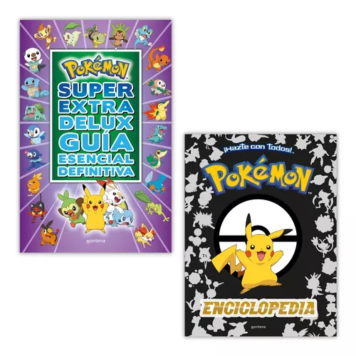 Pack Pokemon Super Extra Delux + Enciclopedia Pokemon
