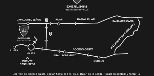 Lote Everlinks Lujan 2000m2 - Sin Deudas - Country Golf