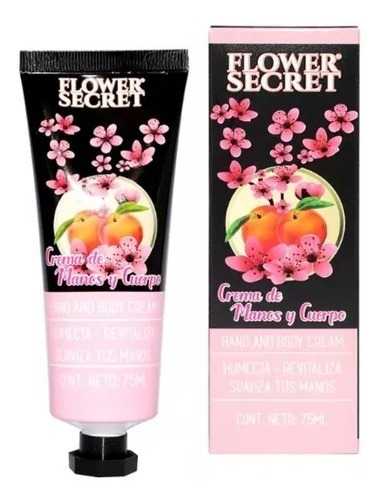 Crema De Manos Y Cuerpo Aroma Rosas Flower Secret