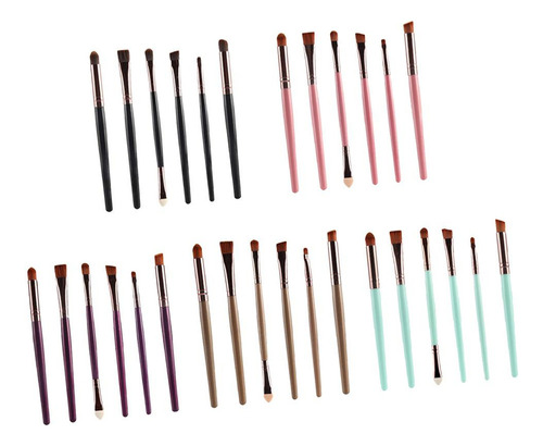 P Pinceles De Maquillaje De Ojos 2 Piezas