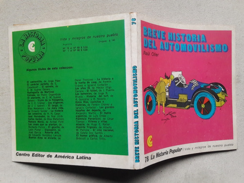 Breve Historia Del Automovilismo - Nº 78 La Historia Popular