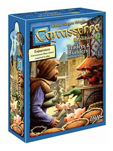 Z-man Games Carcassonne Expansion 2: Traders & Builders