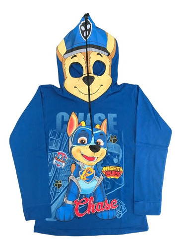 Remeras Mascara Paw Patrol Patrulla Canina Chase Marshall