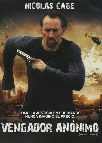 Vengador Anónimo | Dvd Nicolas Cage Película Nueva