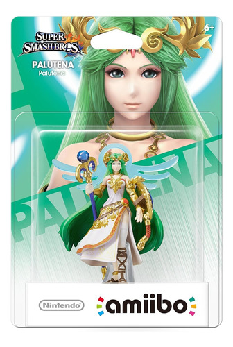 Amiibo Palutena Super Smash Bros Serie Nuevo Y Sellado