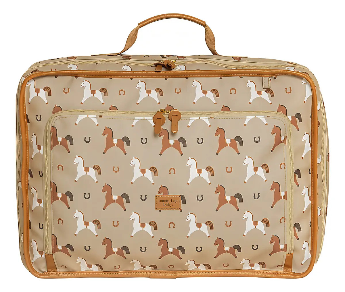 Mala Maternidade Multifuncional Vintage Cavalinho Masterbag